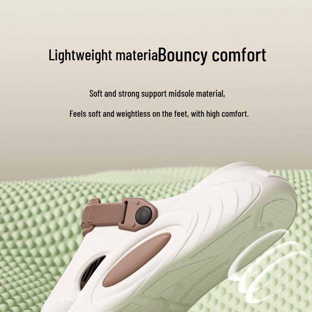 Lidani Men's Non-Slip EVA Summer Sandals: Thick Sole, Height-Enhancing Outdoor Sports and Beach Slippers