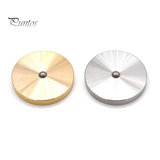 Kreisel Schreibtischspielzeug Stressabbau Angstlinderung Kinder Teenager Erwachsene Tragbares Reise-Metallmünzen-Fidget-Spinner Büro Fingerspitzen-Gyroskop EDC-Spielzeug