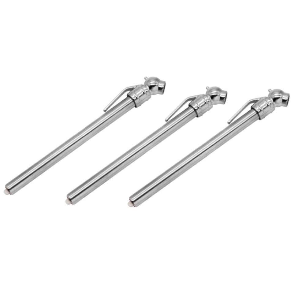 1-10 Τεμάχια Φορητό Μηχανικό Μανόμετρο Πίεσης Ελαστικών Στυλό Χωρίς Μπαταρία Μεταλλική Κατασκευή Τσοκ 30° για Αυτοκίνητο Φορτηγό SUV RV ATV Μοτοσυκλέτα