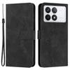 For Xiaomi Redmi K70E 5G/Poco X6 Pro 5G Wallet Cover Magnetic Skin-touch PU Leather+TPU Phone Case