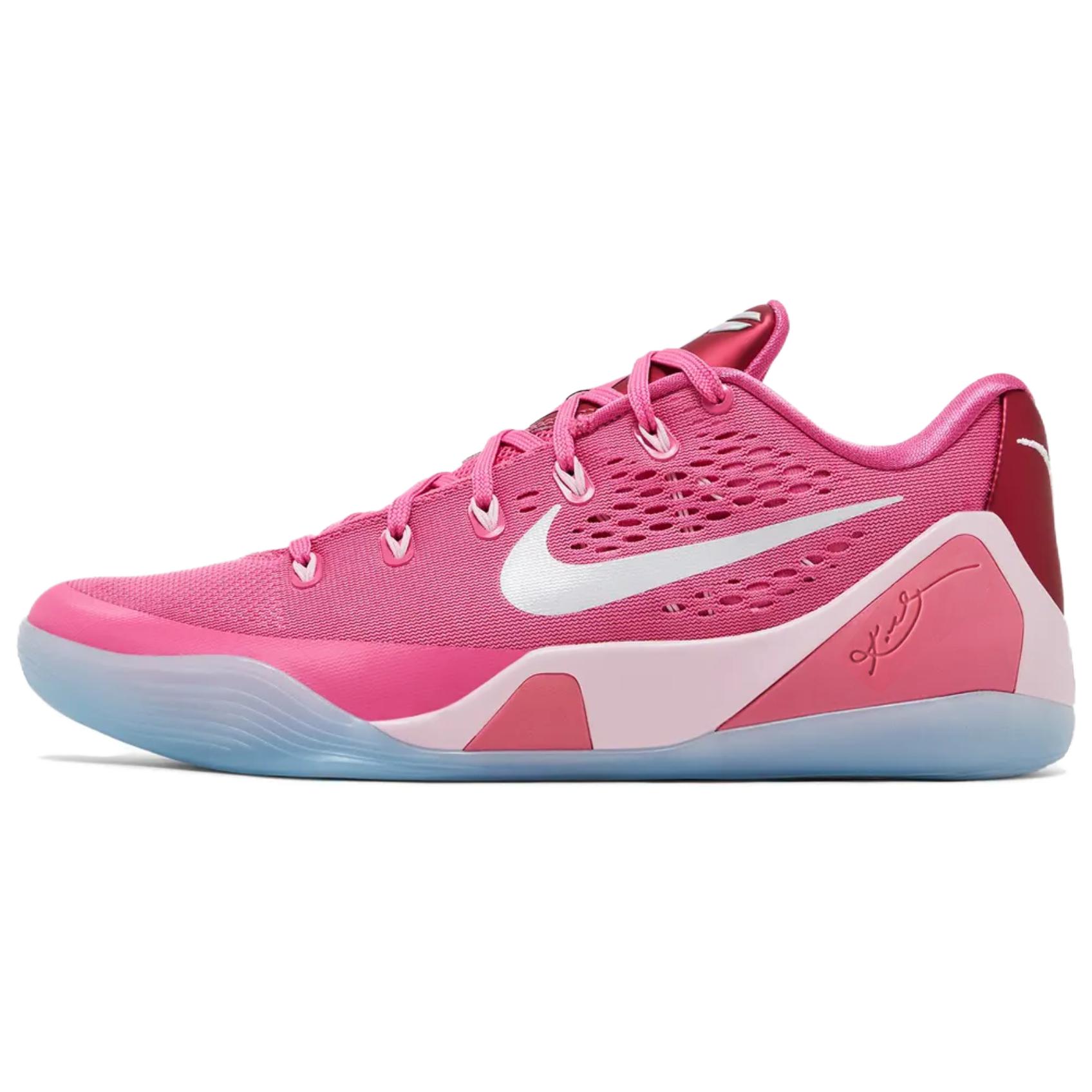 

Nike Kobe 9 Em Low Protro Kay Yow Think Pink Women s HQ4995-600 42