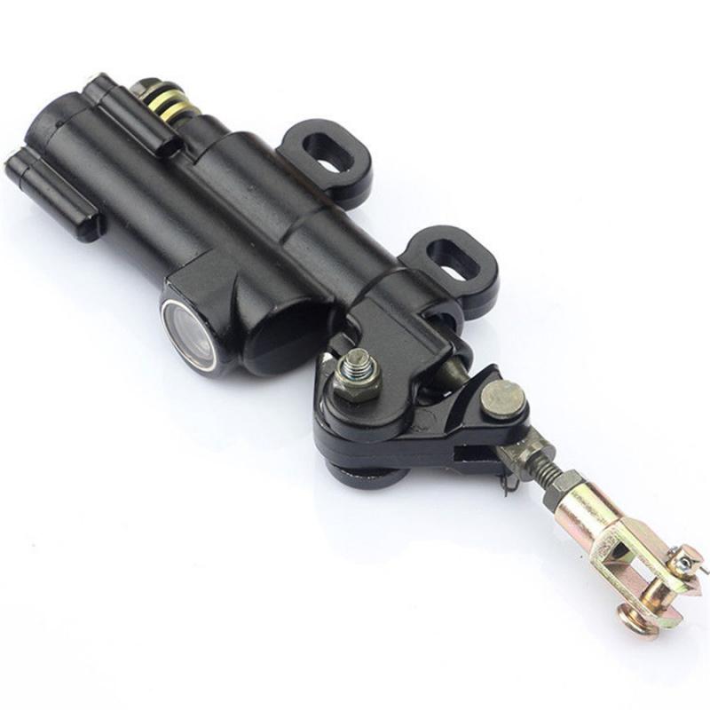 New Black Motorcycle Modification Rear Master Hydraulic Disc Brake Pump Universal X1