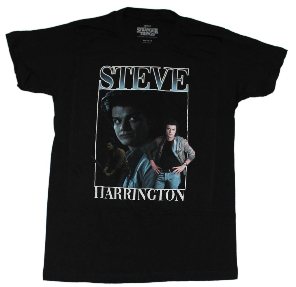 Stranger Things New Adult T-Shirt - Steve Harrington Box Poses