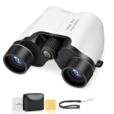 10x Binoculars for Live Opera and BAK4 Prism Eyeglass Adjustable Eye High Clear Easy To Perfect for Sports Outdoor Bird and Wild Bird Includes Lens