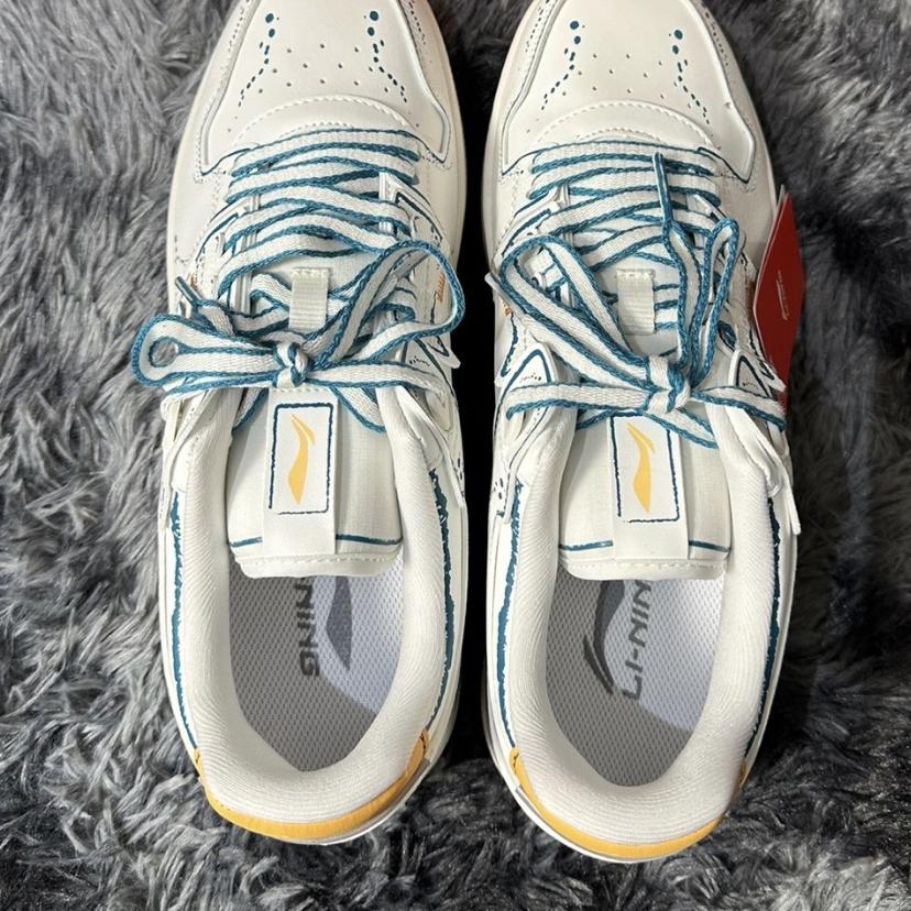 Li Ning Tian Ji Ocazional, versatili, pantofi cu talpă groasă, anti-alunecare, rezistenți la uzură, respirabili, care măresc înălțimea, pantofi de jos, pantofi sport pentru bărbați, AGCT375-1