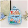 Cute Cartoon Capybara Backpack Ultra-light Pattern Children's School Bags Breathable Book Bag