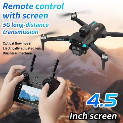 Profesionální dron M22 MAX HD 4k duální kamera Bezkomutátorové vyhýbání se překážkám Skládací Mini WIFI FPV RC Letecké fotografování Kvadrokoptéra Dětská hračka Dárek