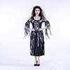 Halloween Adult Horror Costume Evil Vampire Black Crow Ghost Bride Stage Play Costume