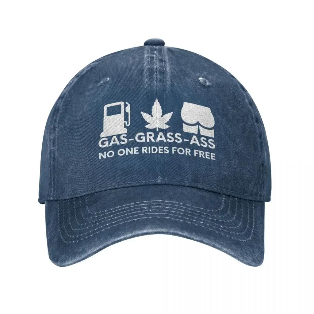 Gas Grass Ass Bumper Pack Baseball Cap Snap Back Hat Fluffy Hat Hat Men Women'S