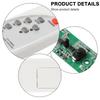 Solar Control Circuit Panel Remote Control Circuit Board Panel 10w LED 15s Sensing Time 3.2V 3.7V 5-10m Sensing Distence