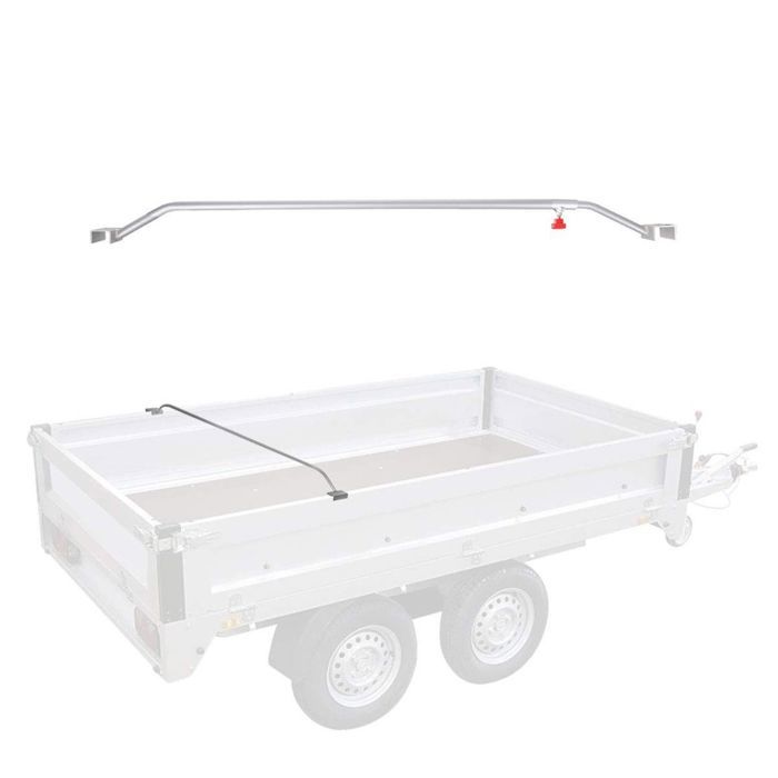 Support de bâche réglable - Vanit PF1 - Aluminium - Long. Réglable 1140–1560 mm - Diam. Tube 20 mm