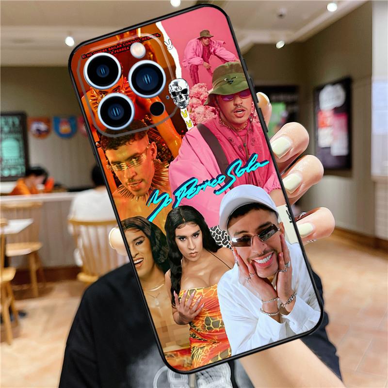 Yo Perreo Sola Bad Bunny Maluma Pouzdro na telefon Pro iPhone 11 12 13 14 16 15 Pro Max Mini XS X XR 7 8 Plus Měkký kryt