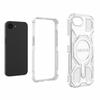 BIBERCAS J-16 Transparent Series For iPhone 16e Case Compatible with MagSafe TPU+PC Phone Cover