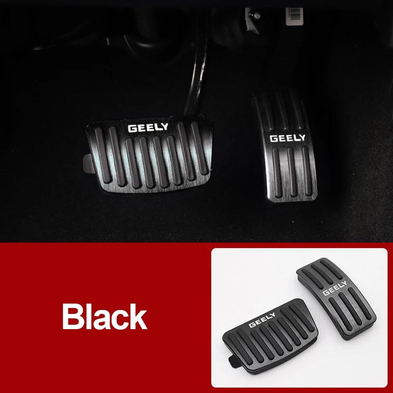 Car pedal cover Accelerator brake pedal Cover For GEELY Atals Boyue 2016 2017 2018- Emgrand NL-3 Proton X70 Coolray SX11
