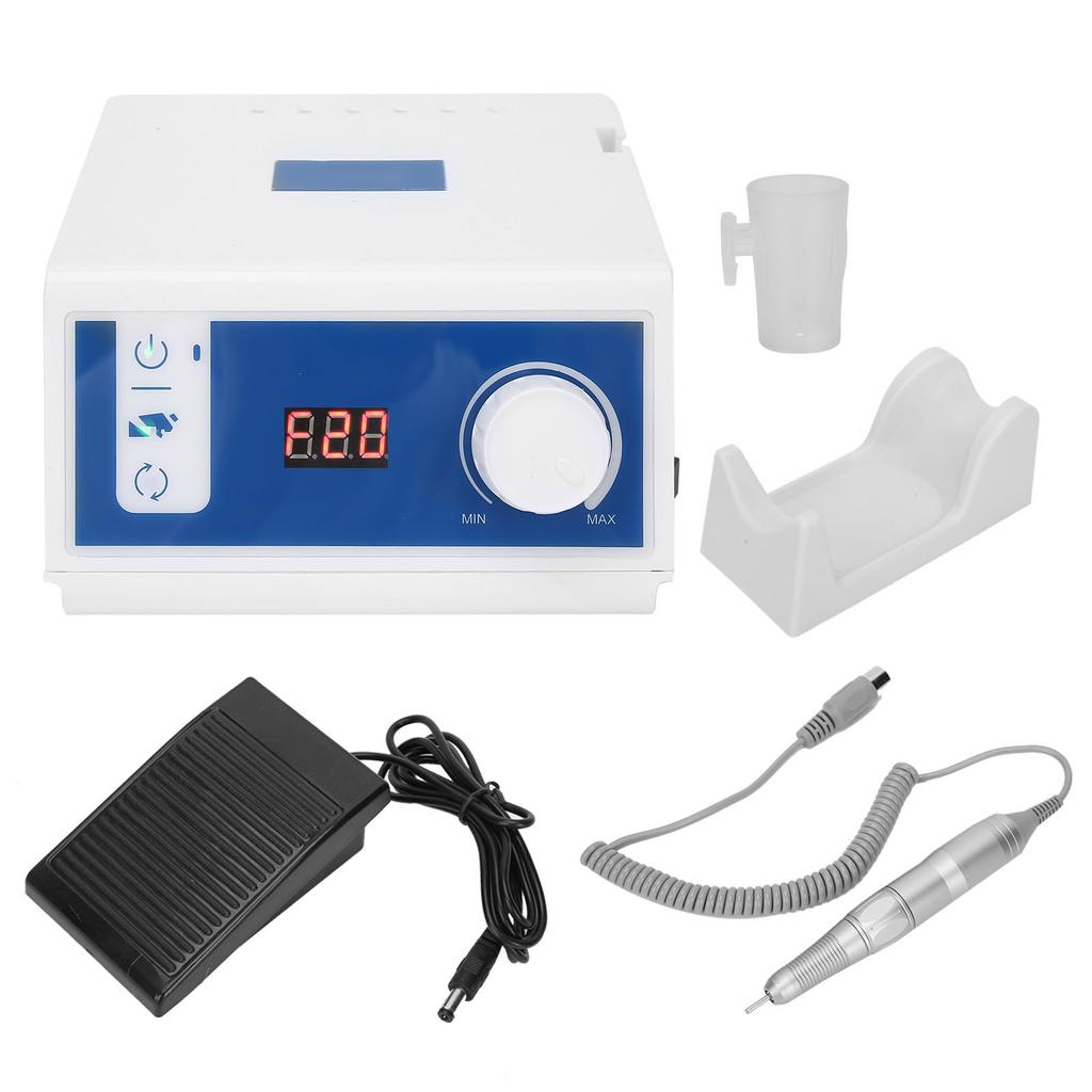 45000RPM Brushless Electirc Nail Drill Machine Salon Adjustable Nail Grinding PolisherEU Plug 220V