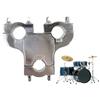 Metal Drum Set Mounting Clamps Hardware Clamp Drum Clamp Connector Drum Expansion Clip Three Hole Drum Seats Connector