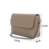 New Women’s Genuine Leather Chain Bag - High-End Spring/Summer Fashion Shoulder & Crossbody Underarm Bag