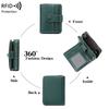 New Anti-magnetic Short Wallet Multi-function Zipper Buckle Wallet Retro Women's Change Bag