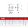 2-10pcs 304 Stainless Steel Zinc Plated Nickel Cage Clip Nuts Square Sheet Metal M4 M5 M6 M8 M10 M12 Cabinet Floating Clip Nut