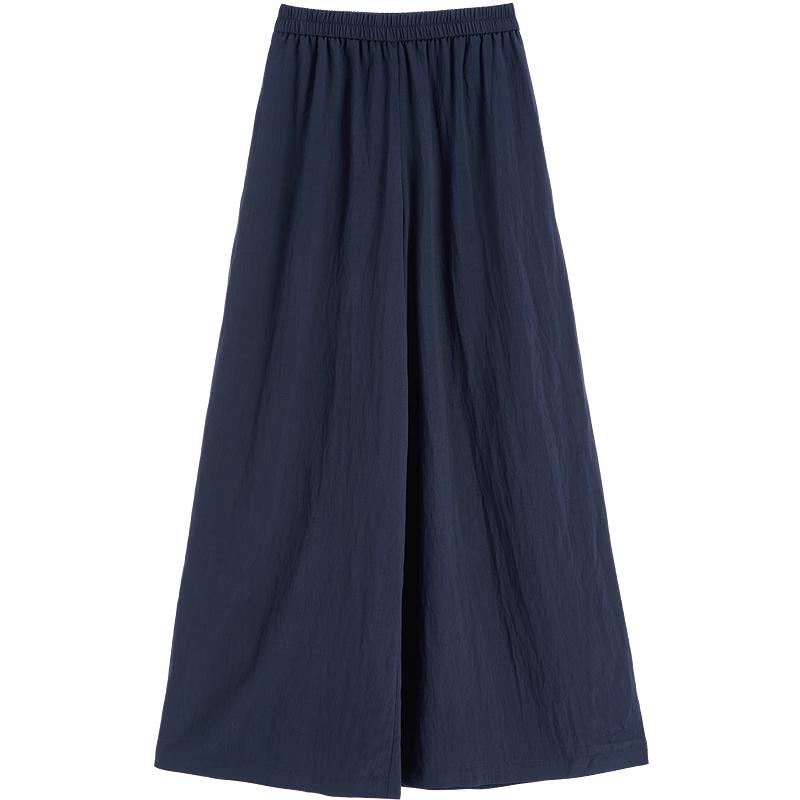 Women s Summer Casual High-Waist Wide-Leg Pants M