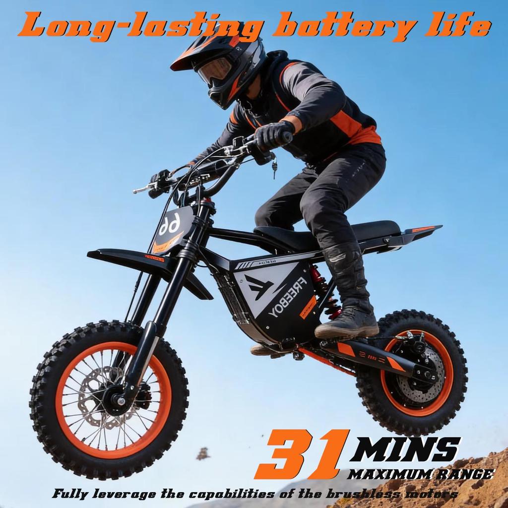 Y66 Adult Electric Dustproof Motorcycle 3000W 48V30Ah Battery 55KM/H Maximum Speed 50KM 12 Inch All Terrain Tire Hydraulic Disc Brake