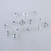 4 Jaw Tee Nuts Stainless Iron 4 Pronged Tee Nuts Four Jaw Threaded Inserts for Rock Climbing Holds Furniture Cabinetry