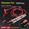 Extra Fine Silicone Multimeter Test Leads with Super Sharp Long Needle Probes