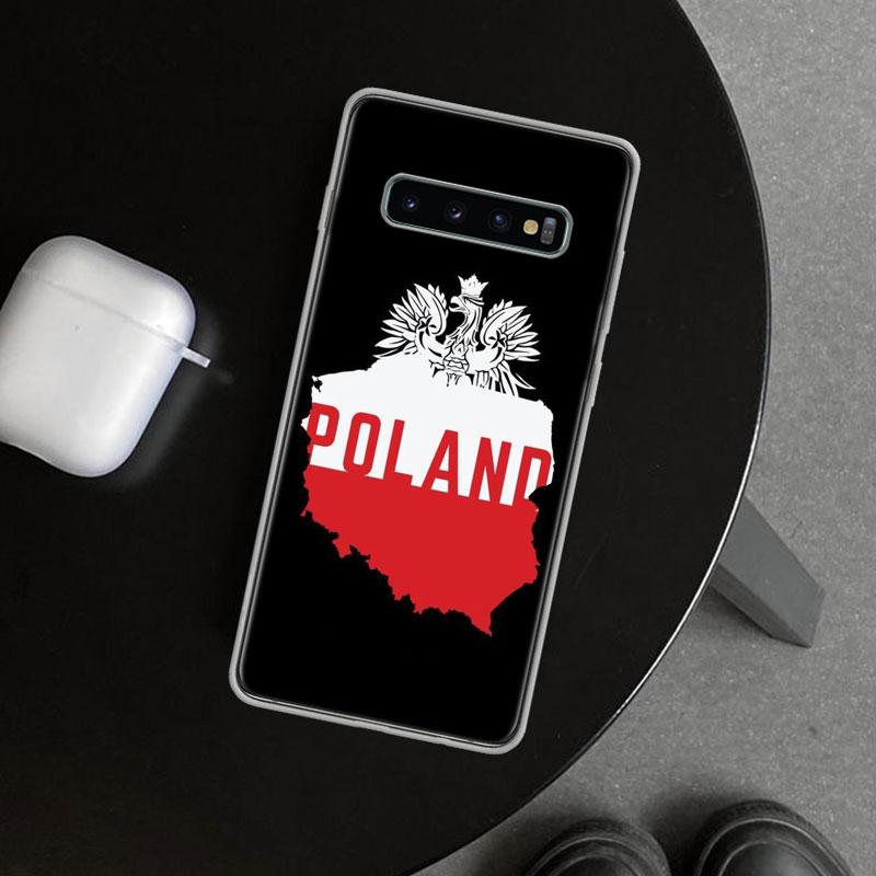 Poland Flag Phone Case Cover for Samsung Galaxy S26 S25 Edge S24 S23 Ultra S22 Plus S21 FE S20 + Art Customized Fundas Galaxy S2