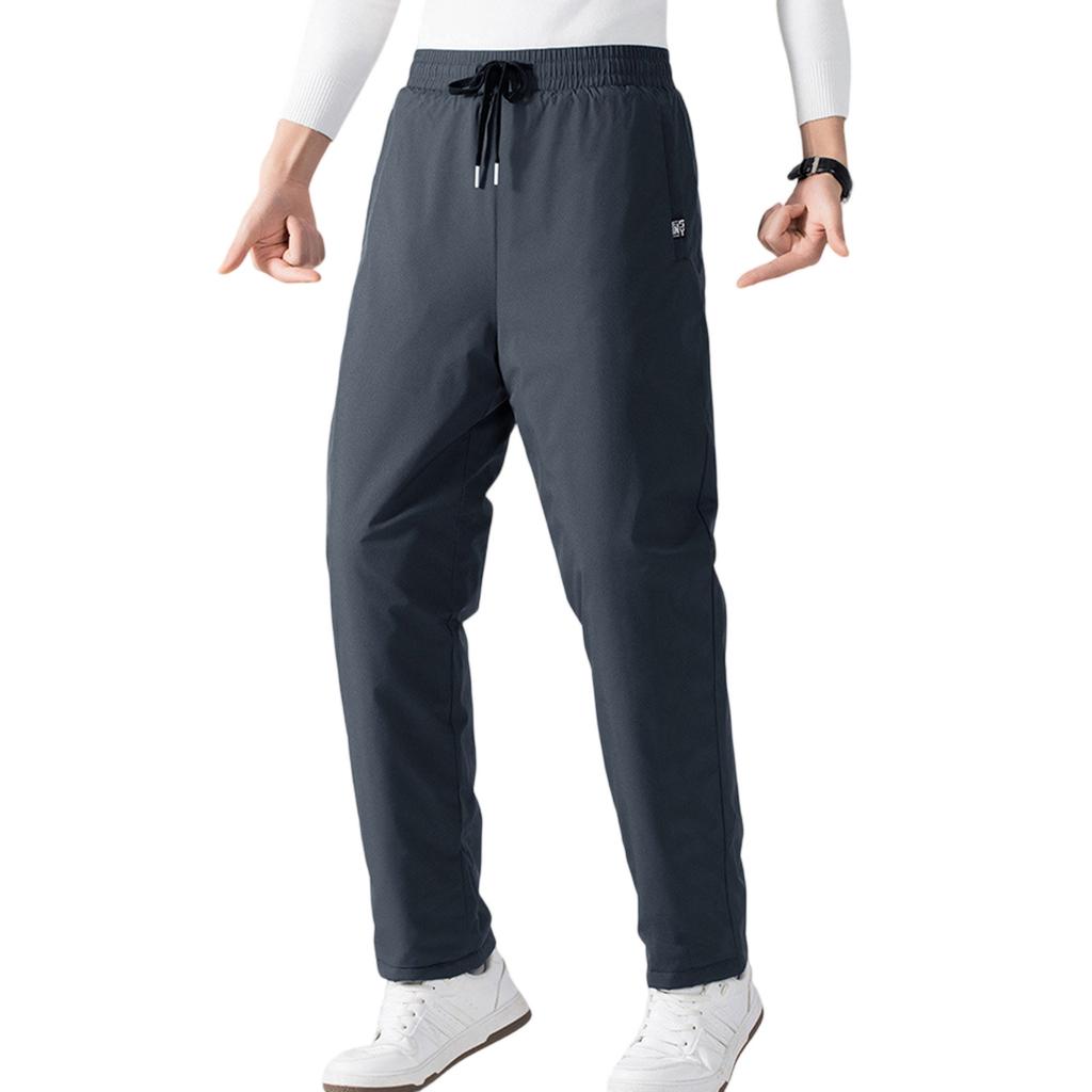 Men's Fleece Casual Drawstring Straight Sweatpants