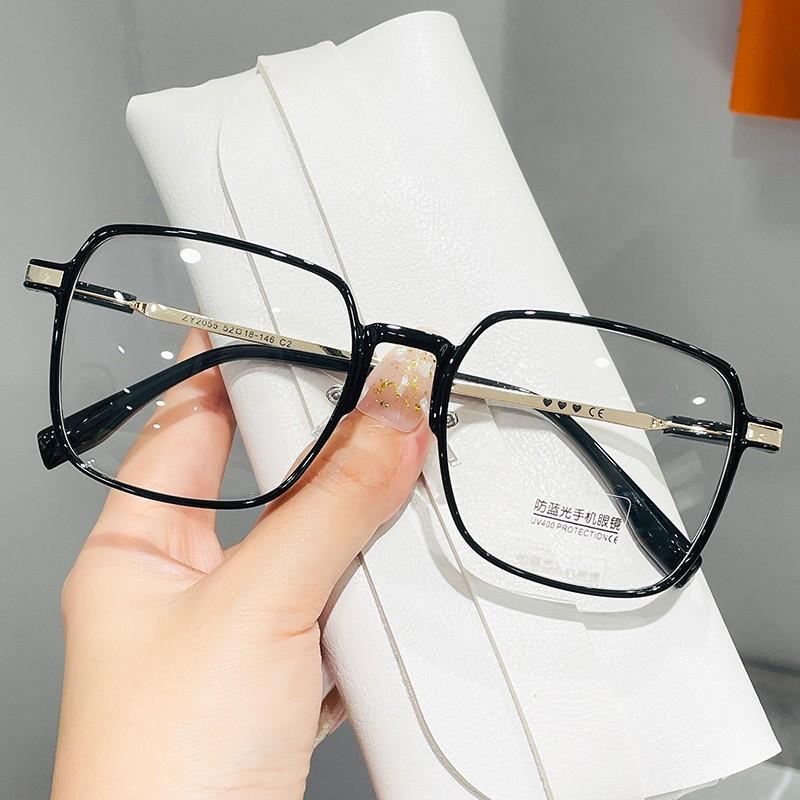 Nuovi occhiali da vista miopia alla moda per donne e uomini, occhiali da vista quadrati trasparenti, occhiali da vista retrò con diottrie negative, prescrizione ottica