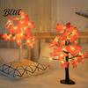 Miniature Maple Tree Light Trees with Lights DIY Branches Leaf Fall Lighted Thanksgiving Decorations for Home Wedding Indoor Party