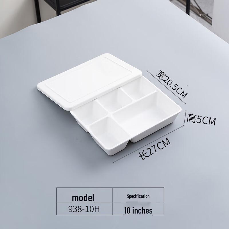 Melamine Divided Bento Lunch Plate
