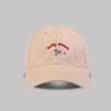 Embroidery puppy baseball cap women's spring new versatile sunshade big head circumference showing face small peaked cap male trend