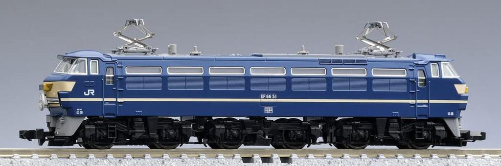 TOMIX N Gauge JR EF66 Type Blue Train Set 98388 Railway Model Electric Locomotive