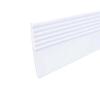1Pz 1m/39.37inch Striscia Sigillante per Fondo Porta - Weatherstrip Flessibile in TPE | Antivento, Antipolvere, Antipioggia, Riduzione del Rumore | Autoadesiv