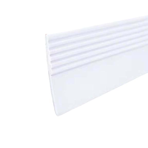 1Pz 1m/39.37inch Striscia Sigillante per Fondo Porta - Weatherstrip Flessibile in TPE | Antivento, Antipolvere, Antipioggia, Riduzione del Rumore | Autoadesiv
