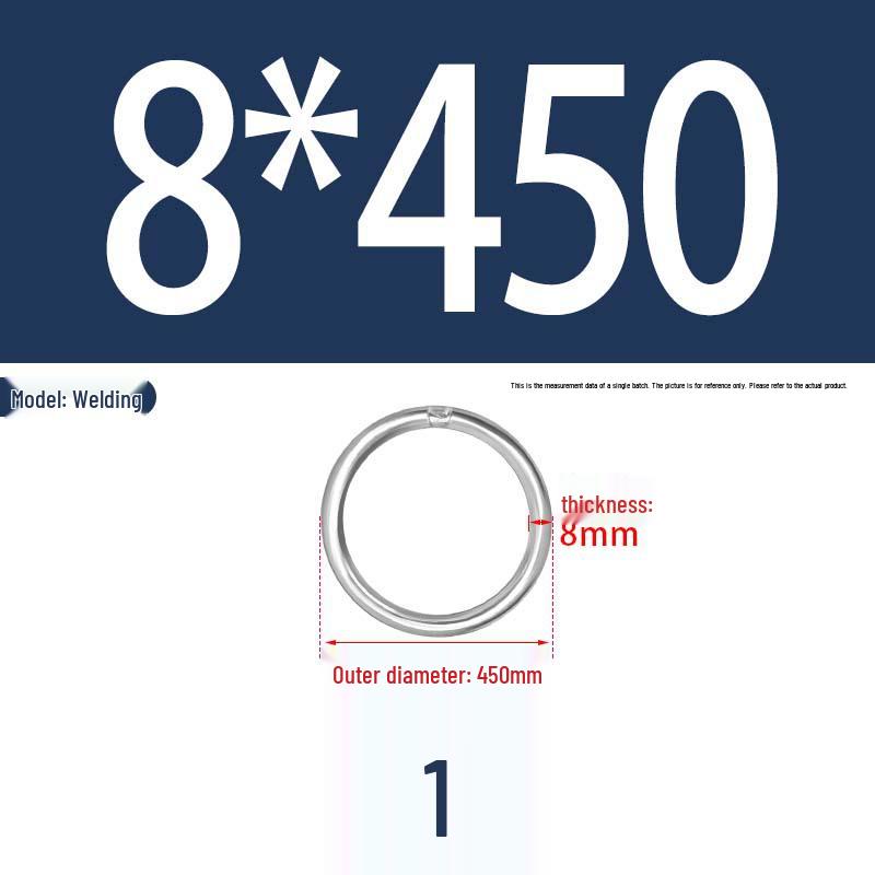 304 Stainless Steel Seamless O-Ring for Lifting and Hammock Yoga Connection