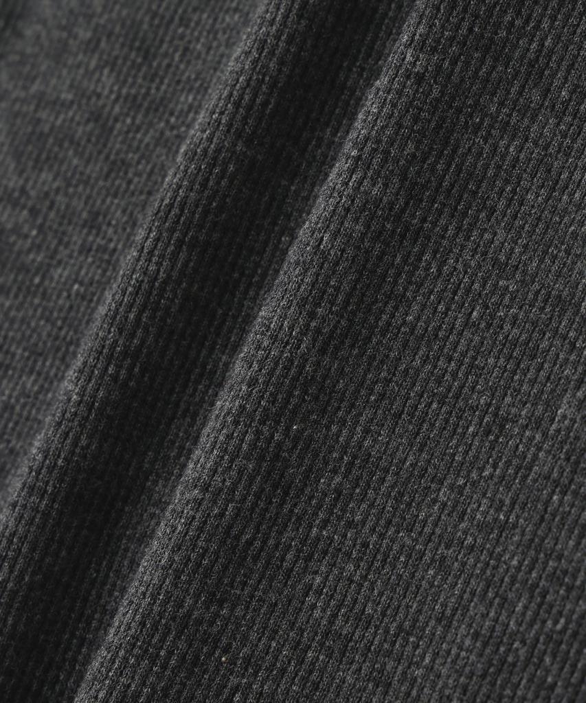 AVIREX DAILY STAND ZIP RIB JACKET 6153642 M charcoal