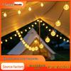LED Solar Bubble Ball String Lights for Outdoor Ambiance