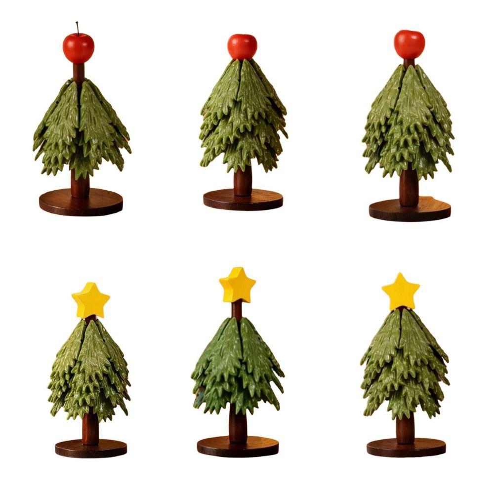Heat Resistant Heat Insulation Coaster Creative Christmas Tree Table Mat Tabletop