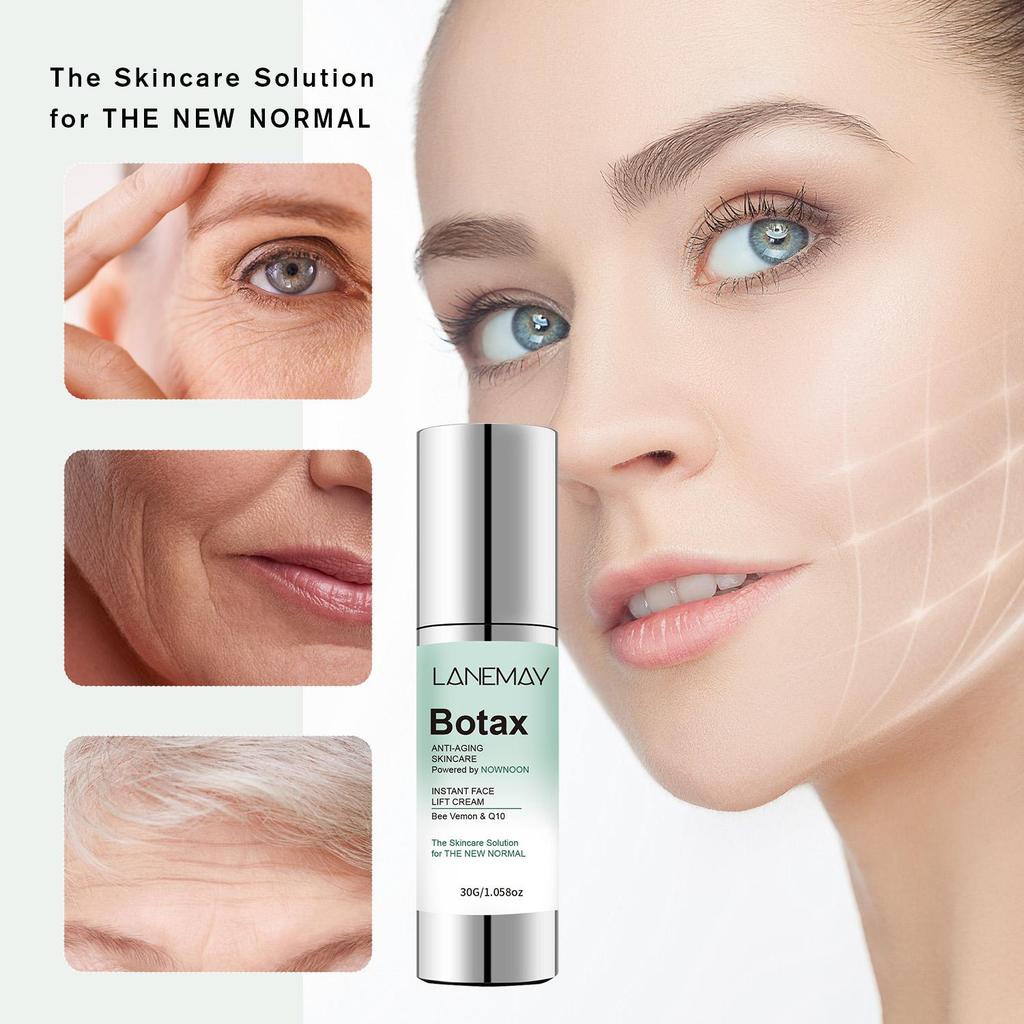 Instant Face Lift Cream-Make Skin Look Smoother And Firmer-Anti-Aging Skincare the skin-Suitable for all Skin Types, 30ml