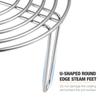 304 Stainless Steel Steamer Cooling Rack for Baking Kitchen Tool for Air Fryers Multi Purpose Wire Rack for for Pastries