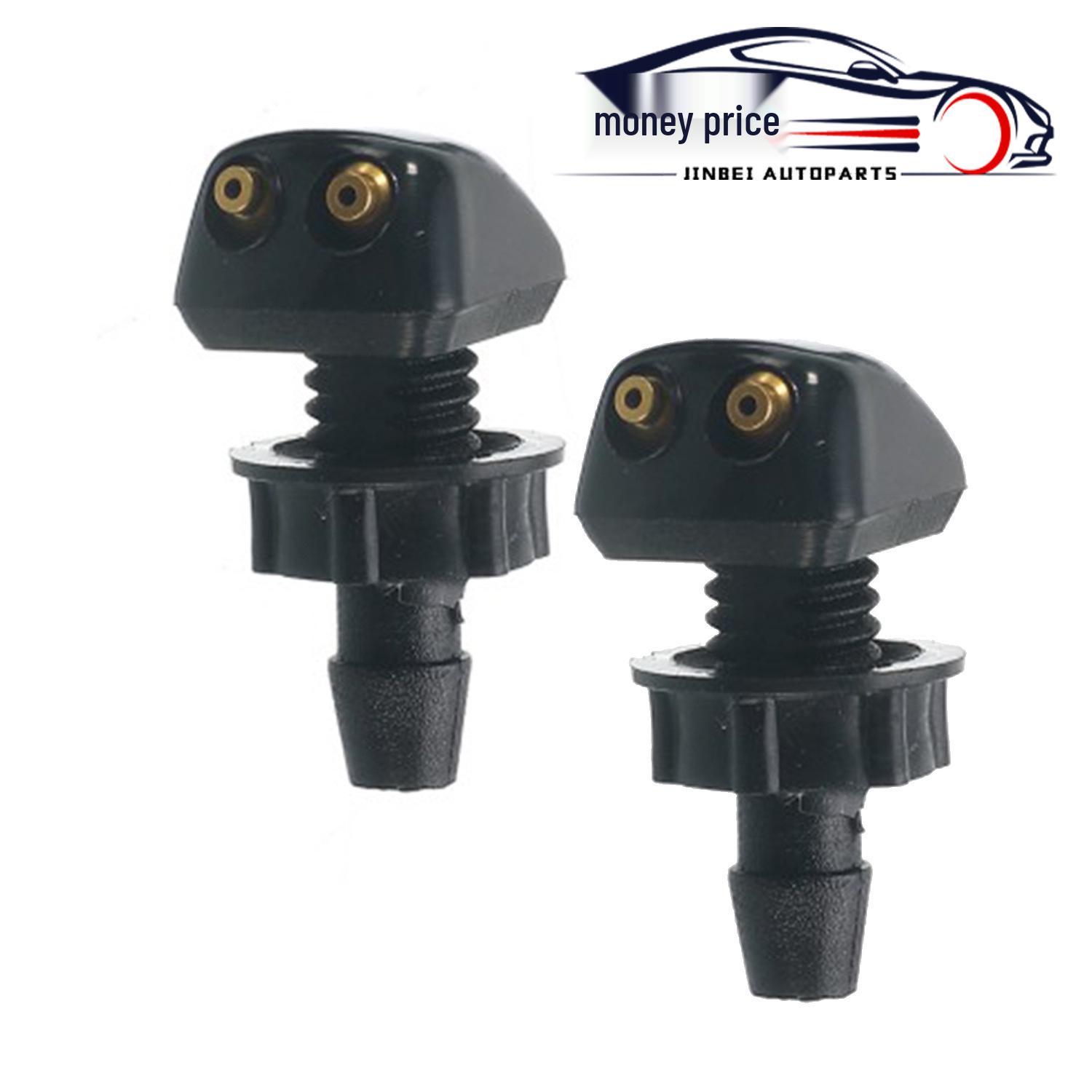 

2PCS Front Windshield Wiper Spray Nozzle for Volvo & Volkswagen Models Jinbei