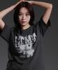 LIKE THE MOST Ltmt Monogram Round Over T-Shirt_Charcoal