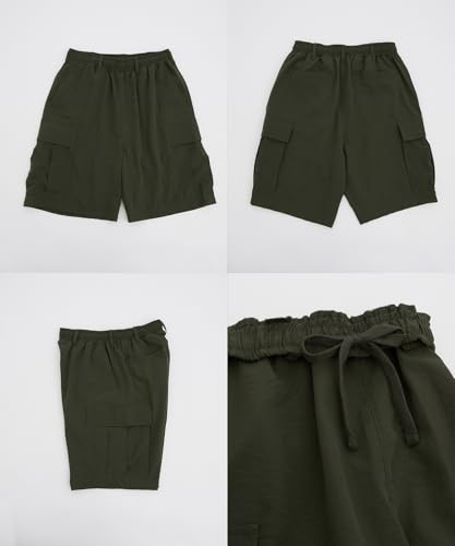 [IMPROVES] SIDEWAYSTANCE Poly Washer Wide Cargo Shorts