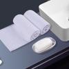 Modern Double Layer Soap Dish Keep Soap Dry  for Bathroom or Kitchen Use Portable Stainless Steel Shower Soap Tray