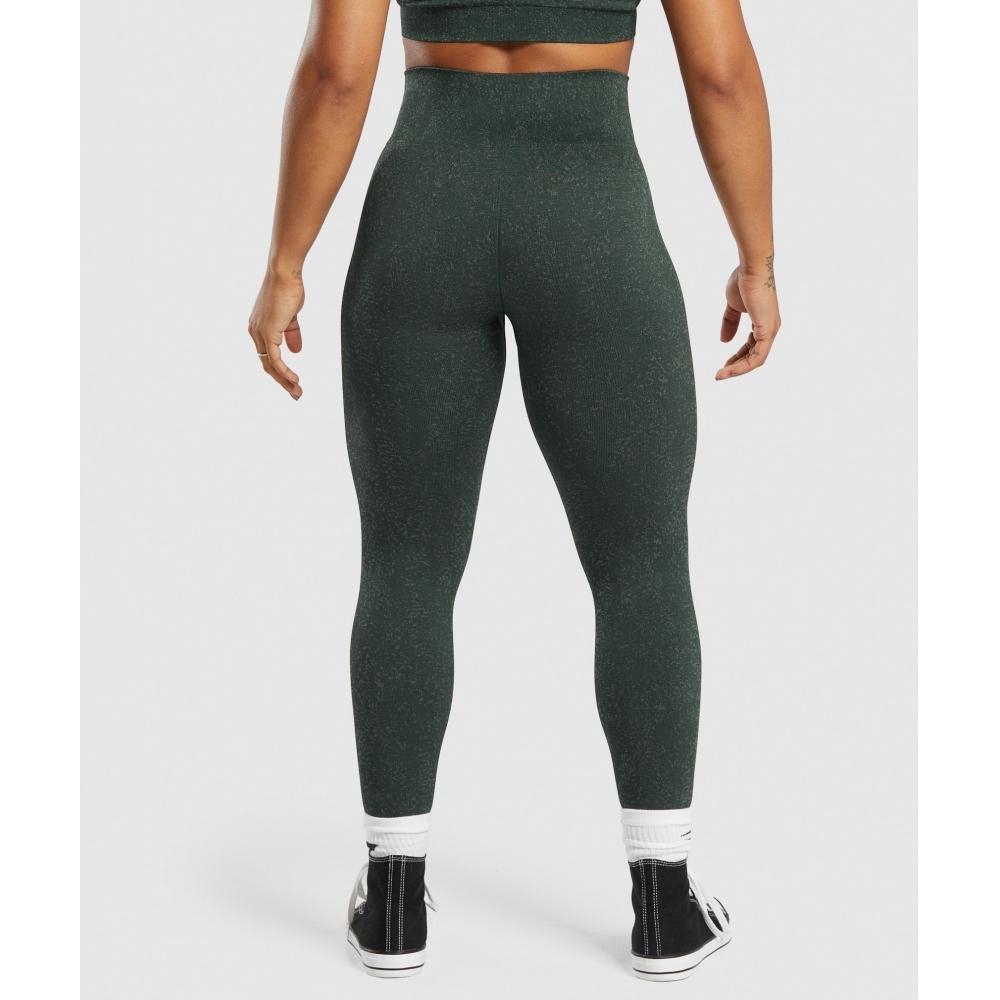 Gymshark Adapt Fleck Seamless Leggings Victory Green  Unit Green B2a1b Ecvn