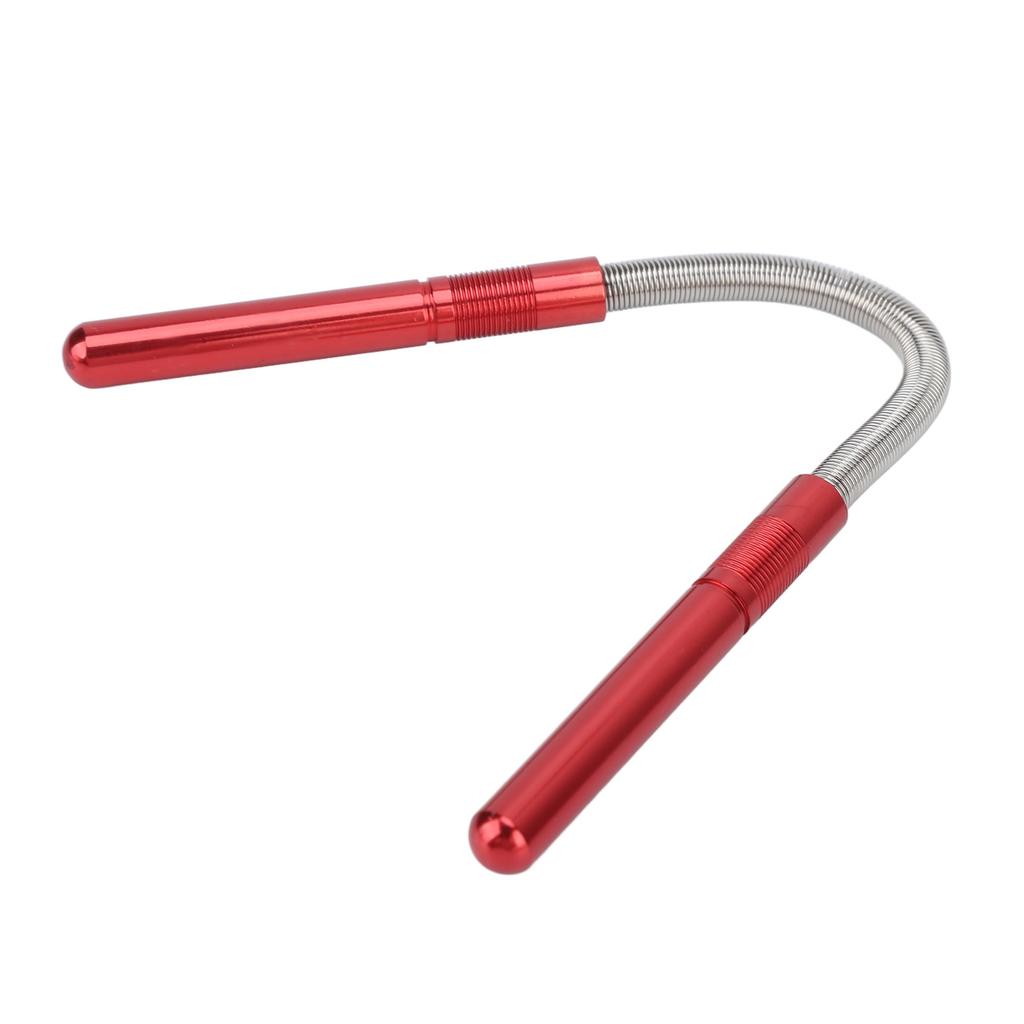 Facial Hair Remover Stainless Steel Beauty Spring Threading Tool Cleaning Facial Hair Makeup Red