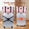 8-Shape Luggage Straps - Anti-Detachment Elastic Bungie for Secure Bundling