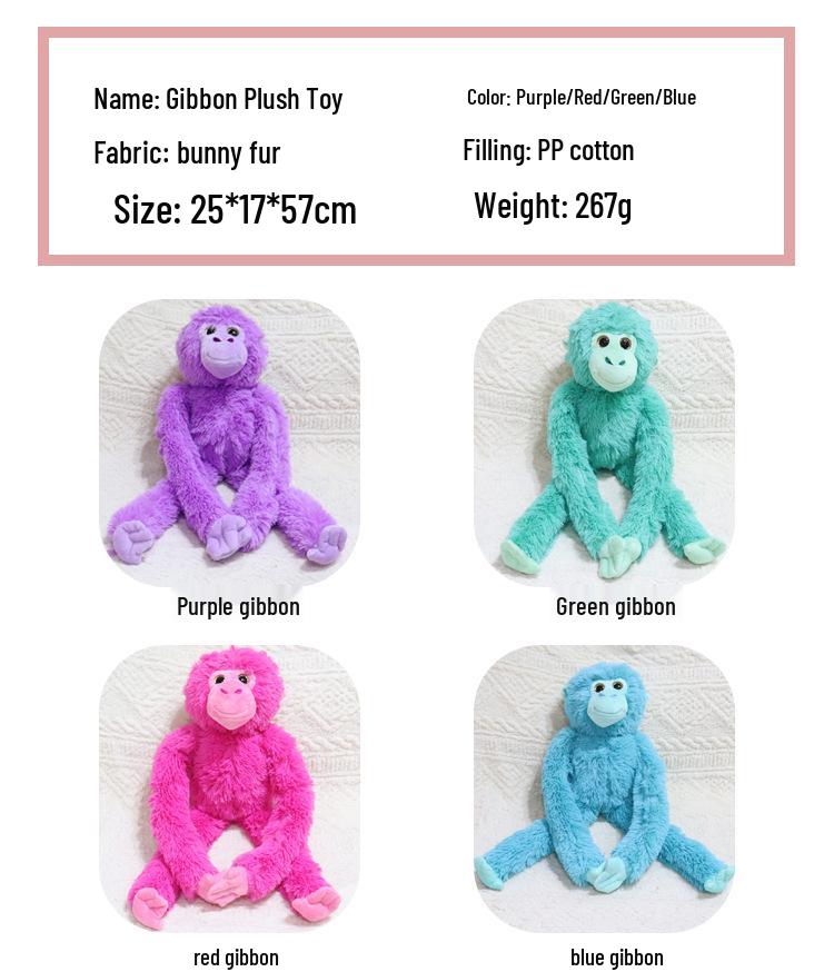 Cross-border Plush Monkey Doll - Funny Gift for Children and Decoration